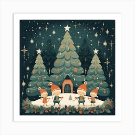 Christmas Card 3 Art Print