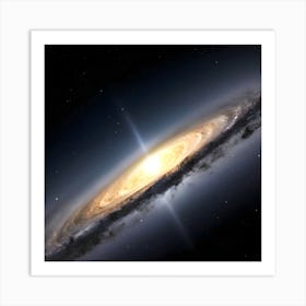 Galaxy Background With Nebula Cosmos 1 Art Print