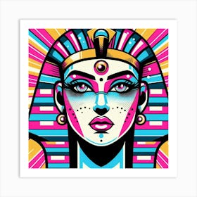 Pop Egyptian Merna Infinite Art Print