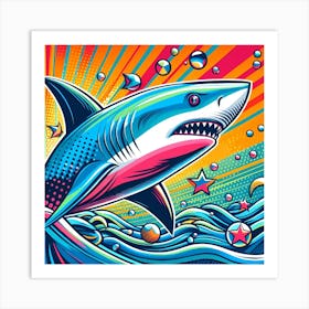 Pop Shark Art Print