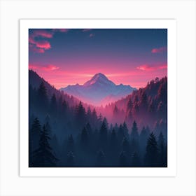 Mountain 1 Art Print