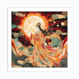 Amaterasu 5 Art Print