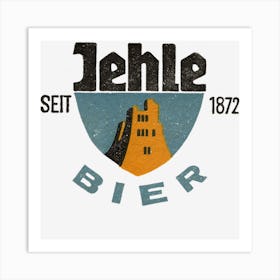 Jehle Bier Art Print