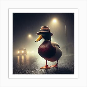 1920s Duck Art Print