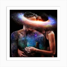 we are the univers Art Print