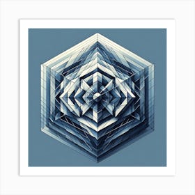 Geometric Pattern 1 Art Print