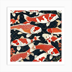 Koi Fish 17 Art Print