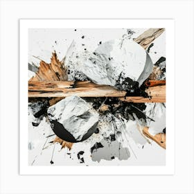 Splatters 1 Art Print