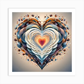 Heart Art Art Print