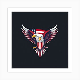 American Eagle 5 Art Print