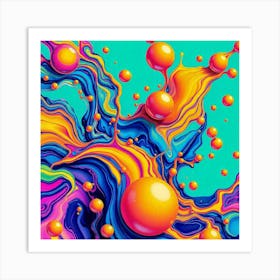 Abstract Painting 29 Art Print