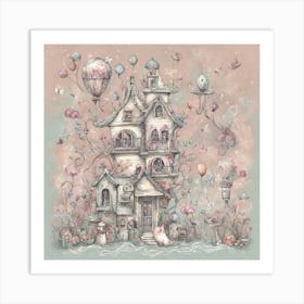 Fairy Tale House Art Print