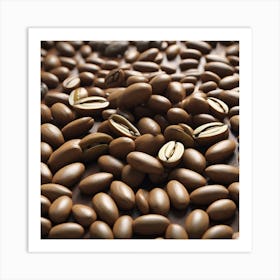 Coffee Beans 290 Art Print