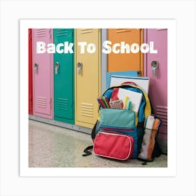 Back To School Art Print