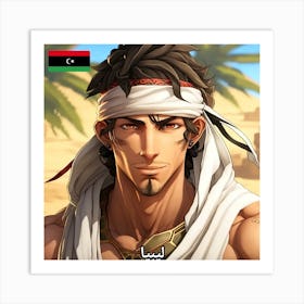 Find Out What A Libyan Looks Like With Ia (5) Art Print