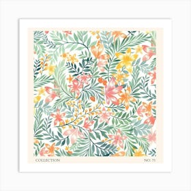 Floral 75 Art Print