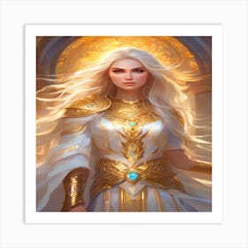 Elven Princess Art Print