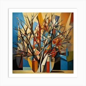 Abstract Tree Art Print