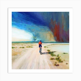 Ride In The Desert Art Print