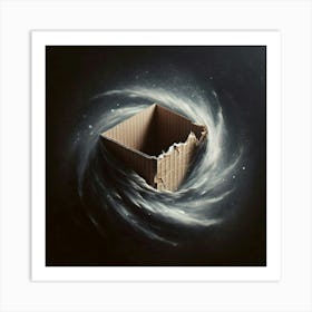 Box In Space Art Print