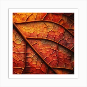 Autumn Leaf Art Print