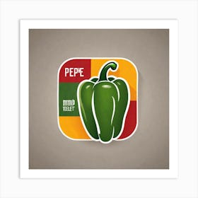 Pepe logo Art Print