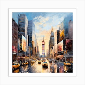 Times Square Art Print