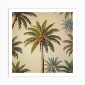 Palm Trees Art Print