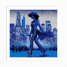 Blues Art Print