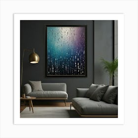 Raindrops Art Print