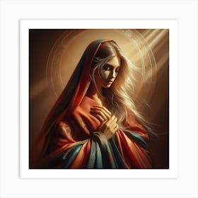 Virgin Mary 1 Art Print