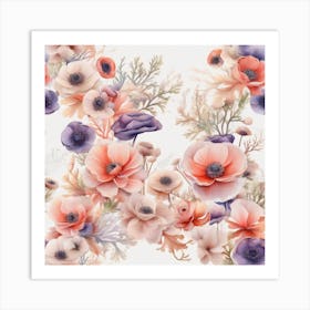 Anemones 8 Art Print