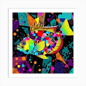 T Fish 12 Art Print