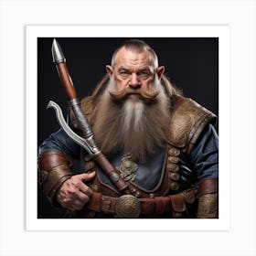 Viking Warrior 1 Art Print