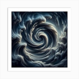 Spiral Vortex Art Print