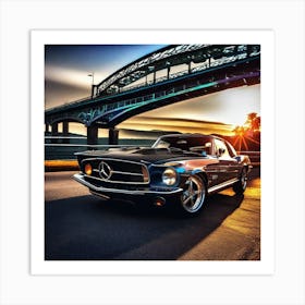 Mercedes Benz 1 Art Print