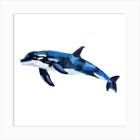 Orca Whale 05 Art Print