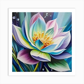 Lotus Flower 94 Art Print