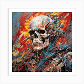 'Skull' 6 Art Print