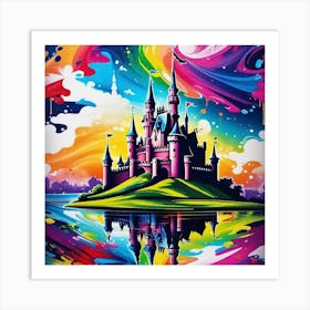 Cinderella Castle 24 Art Print