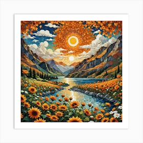 Sunflowers 7 Art Print