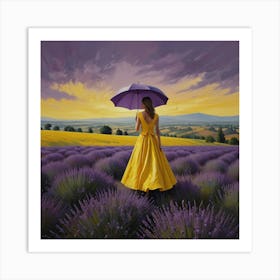 'Lavender' Art Print