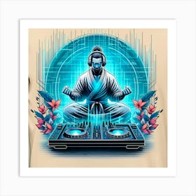 Dj Dj Dj 3 Art Print