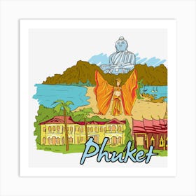 Phuket Art Print