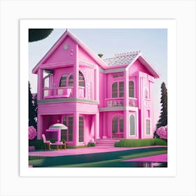 Barbie Dream House (789) Art Print