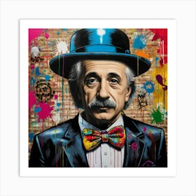 Albert Einstein Art Print