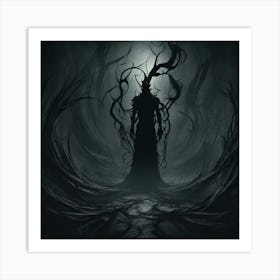 Dark Forest Art Print