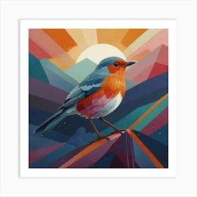 Robin 32 Art Print