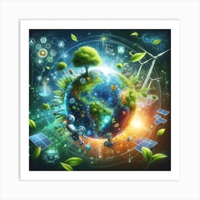 Future Of The Earth Art Print