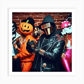 Halloween Party 7 Art Print